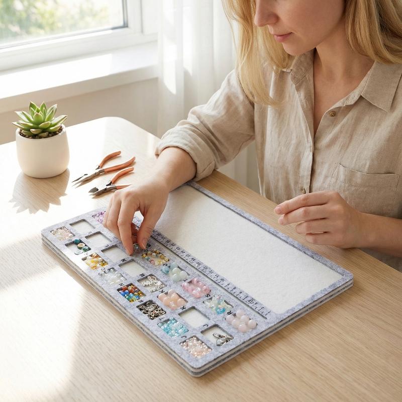 Jewelry Making Board - Tablero de Fieltro para Abalorios con