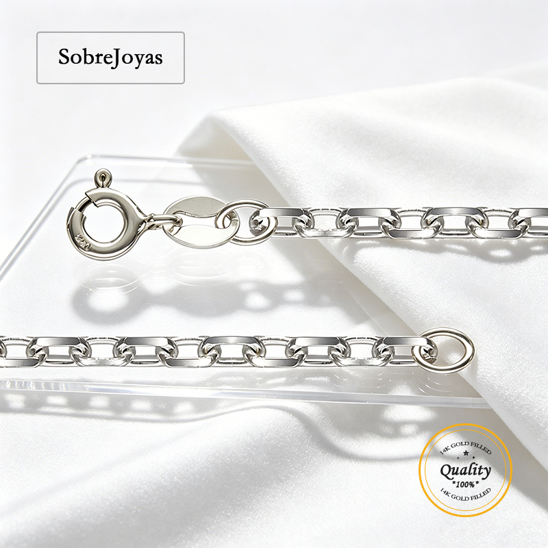 Cadena de Plata de Ley 925 de  - Jewelry Making Dc reseña y precio