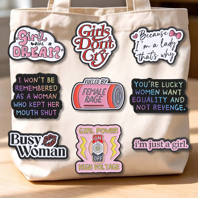 Pins de esmalte con motivos de - Jewelry Making History reseña y precio